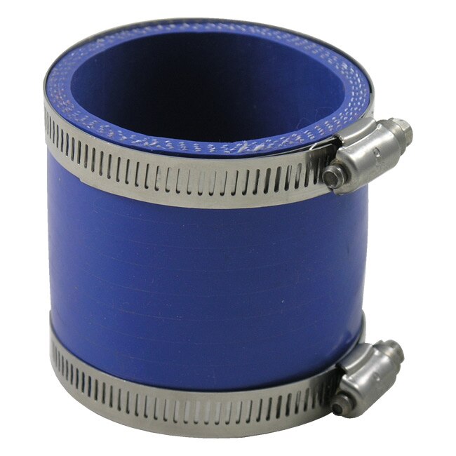 3.25" Blue 3 Ply Silicone Coupler Kit with Clamps