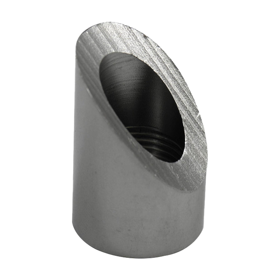 Verocious Motorsports Mild Steel O2 Sensor Bung - Angled