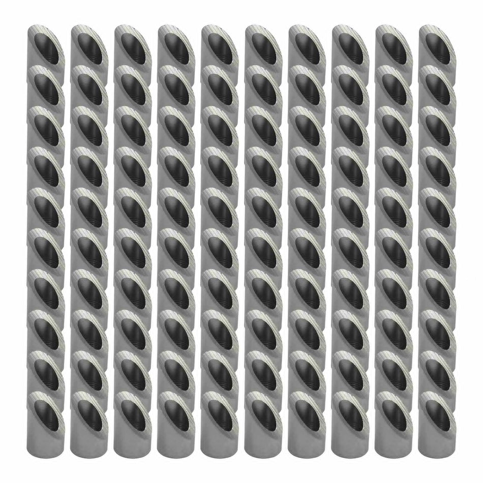 Verocious Motorsports O2 Oxygen Sensor Bung, Mild Steel, Angled - Pack of 100