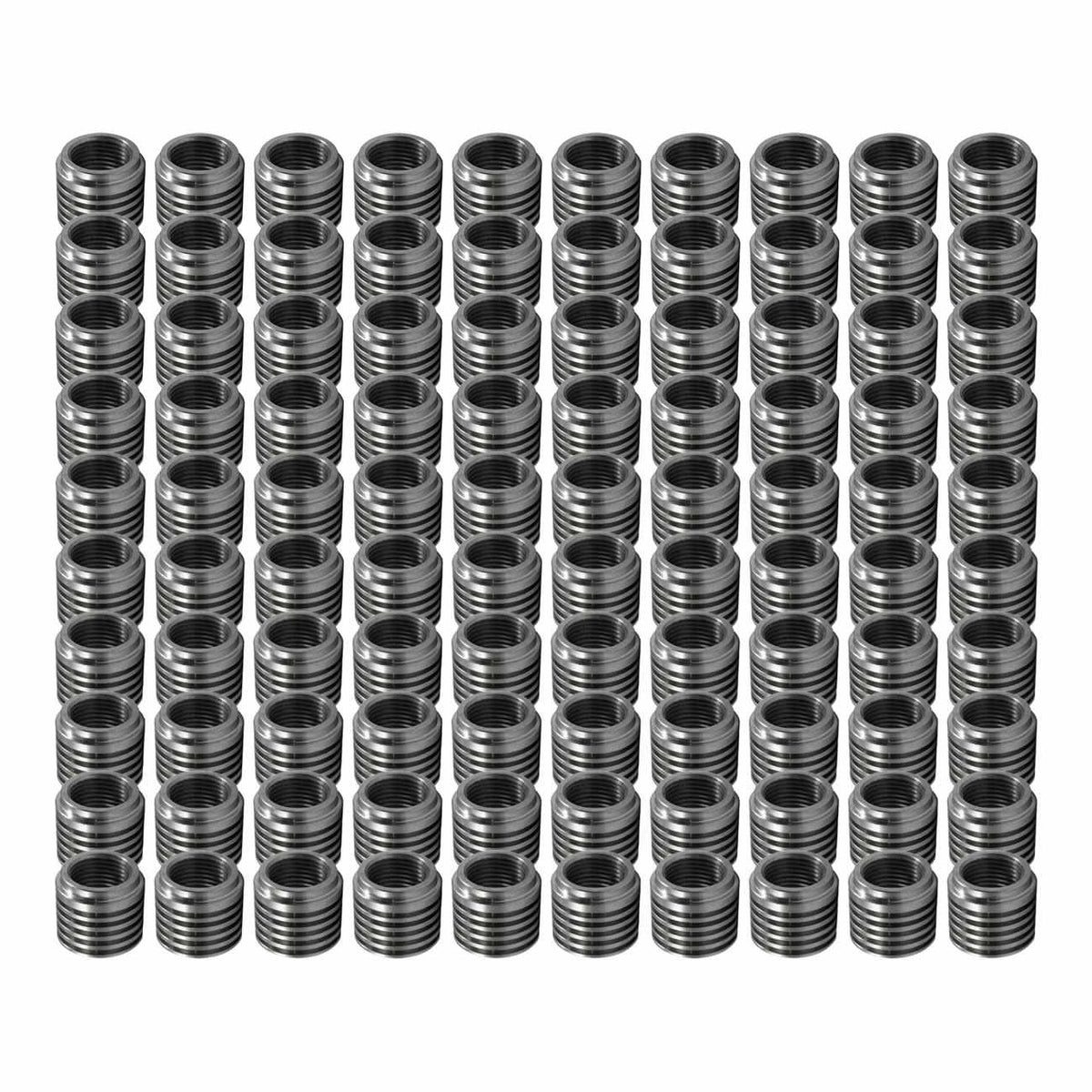 Verocious Motorsports O2 Oxygen Sensor Bung, Mild Steel, Heat Sink - Pack of 100