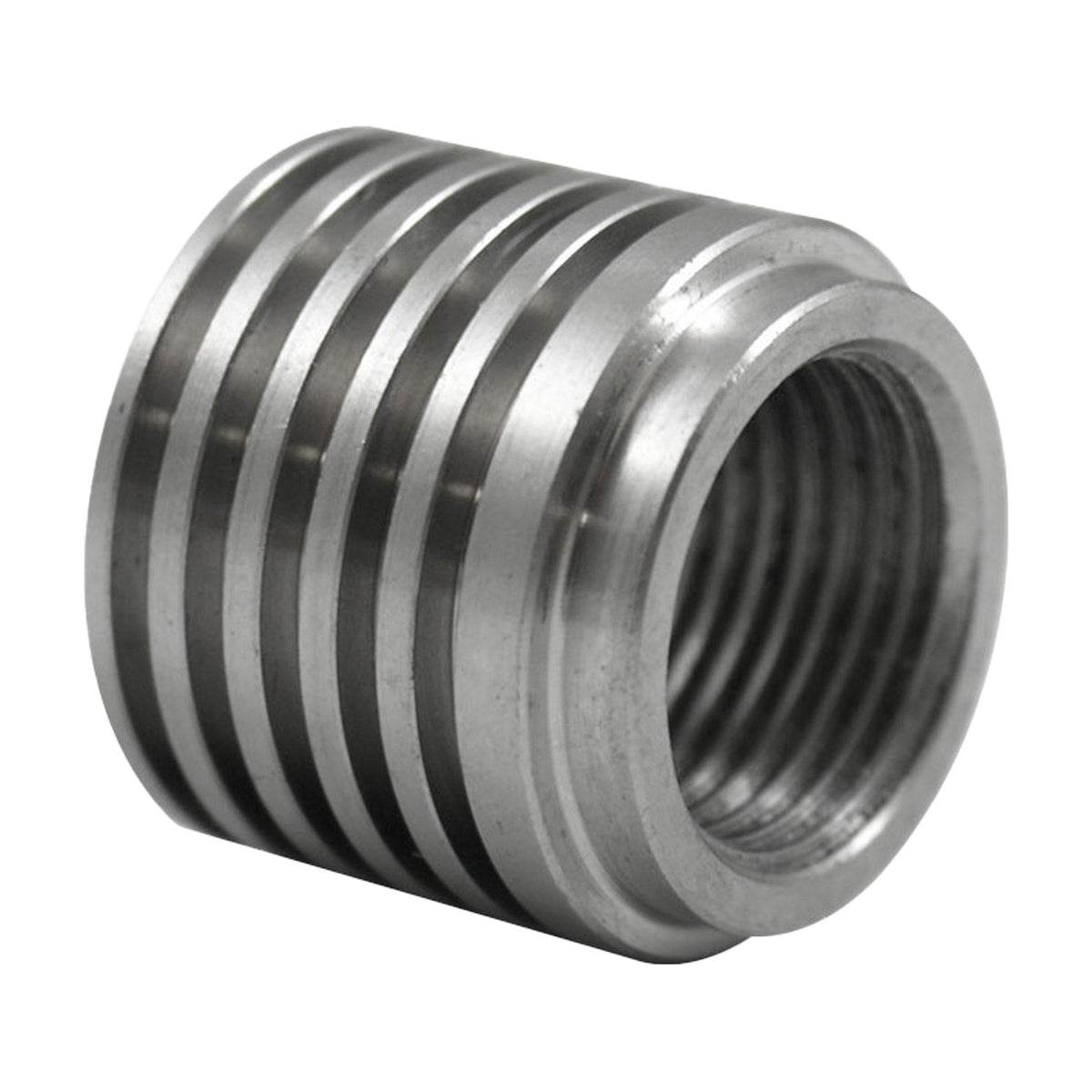 Verocious Motorsports Stainless Steel O2 Oxygen Sensor Bung - Heat Sink