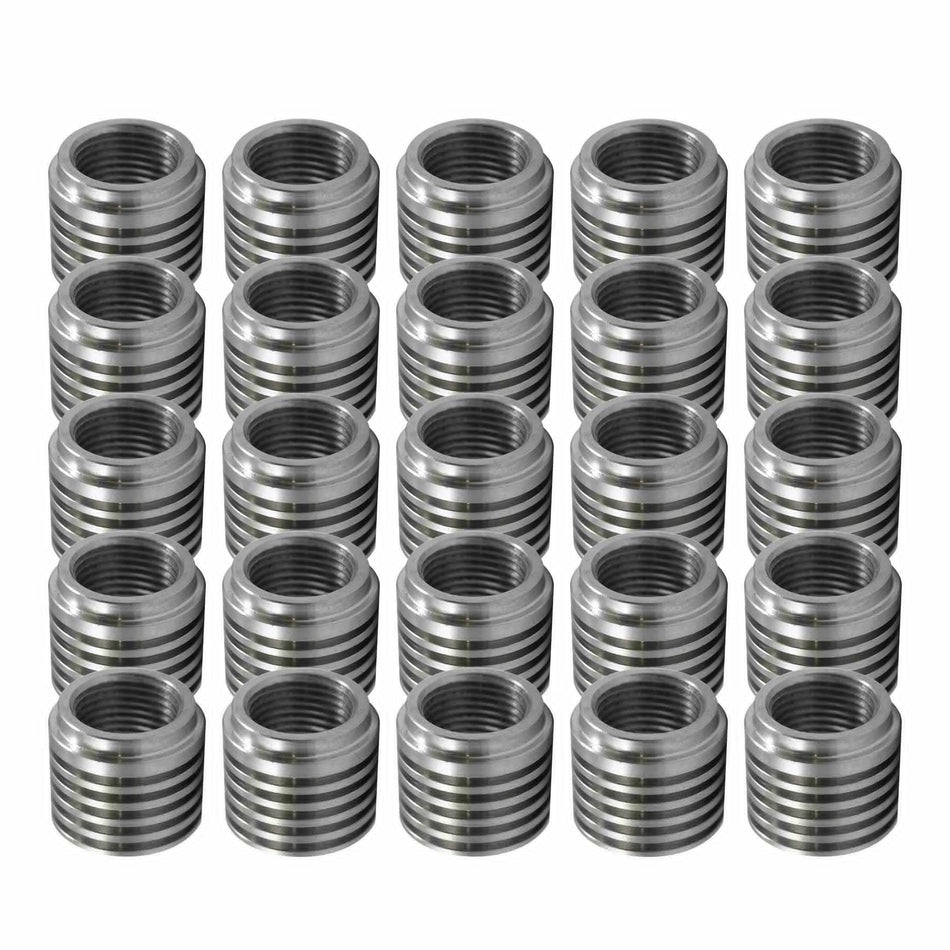 Verocious Motorsports Stainless Steel O2 Oxygen Sensor Bung, Heat Sink - Pack of 25