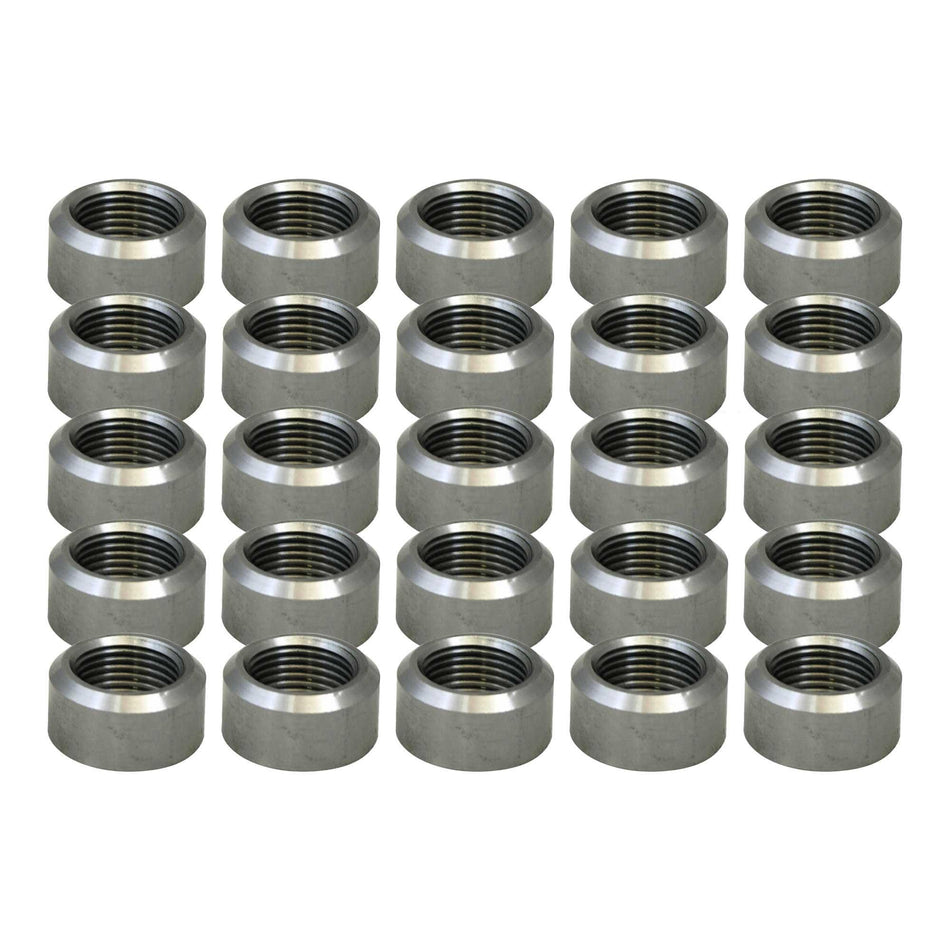 Verocious Motorsports O2 Oxygen Sensor Bung, Mild Steel, Standard - Pack of 25