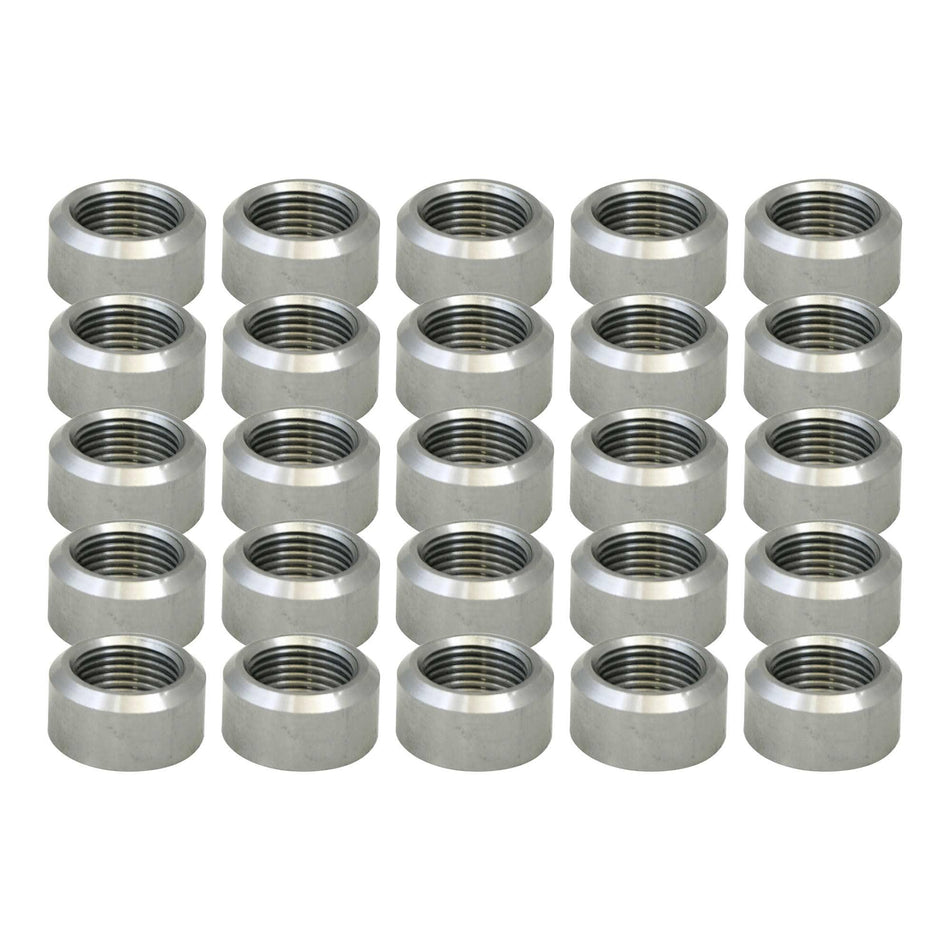 Verocious Motorsports Stainless Steel O2 Oxygen Sensor Bung, Standard - Pack of 25