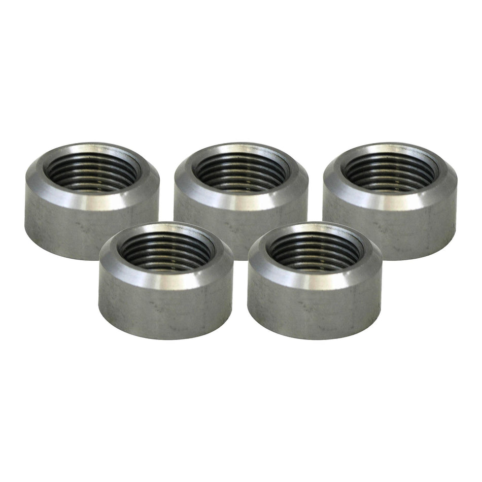 Verocious Motorsports O2 Oxygen Sensor Bung, Mild Steel, Standard - Pack of 5