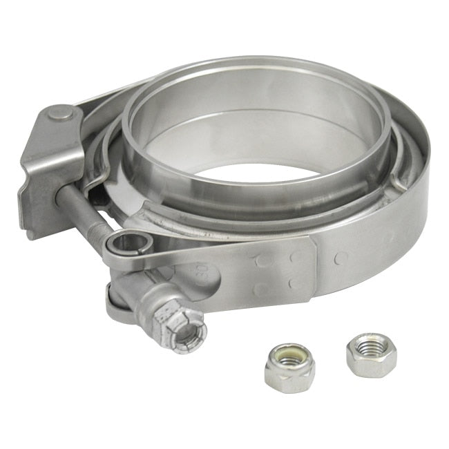 Verocious Motorsports Aluminum V-Band Clamp Kit w/ O-Ring Seal (Male/Female), 5"