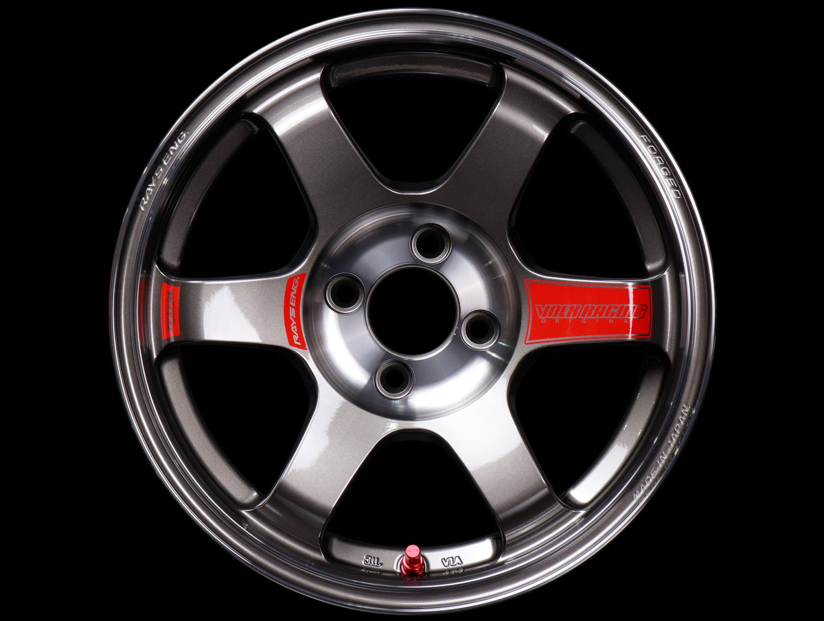 Volk Racing TE37 Saga SL Wheels - Pressed Graphite / 15x8 / 4x100