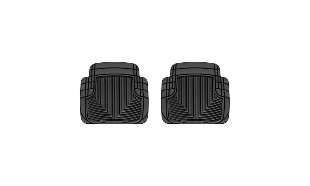 WeatherTech All Weather Floor Mats Black Rear