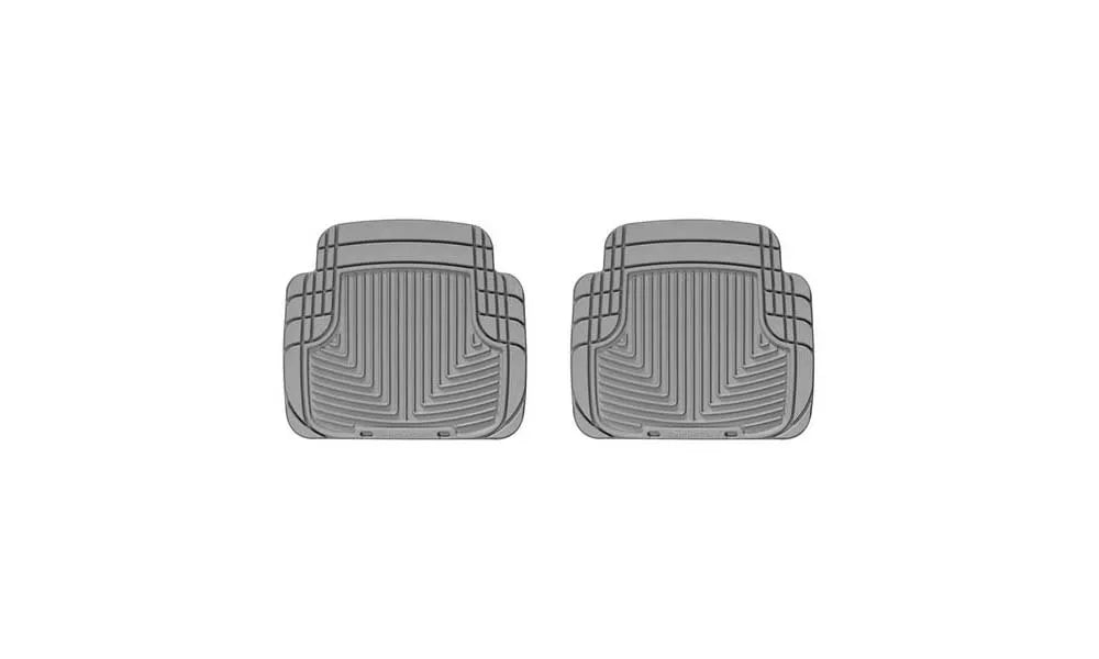 WeatherTech All Weather Floor Mats Gray Rear