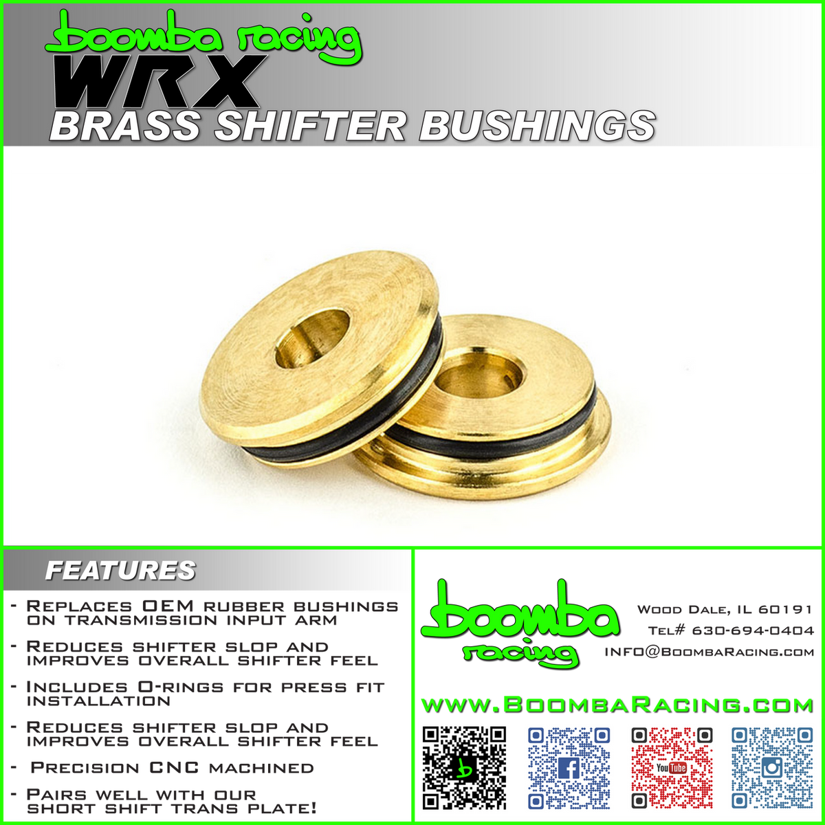 2015+ WRX Brass Shifter Bushing.