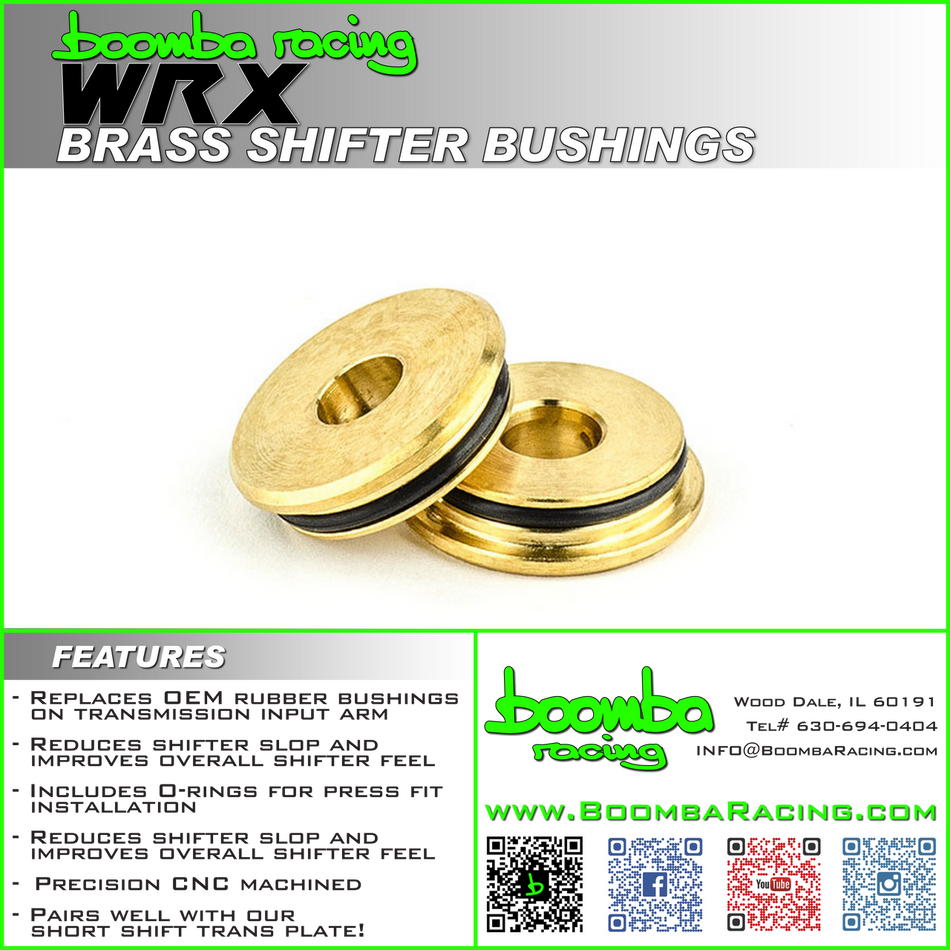 15+ WRX Brass Shifter Bushing