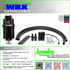 WRX CATCH CAN STAGE 1 KIT.