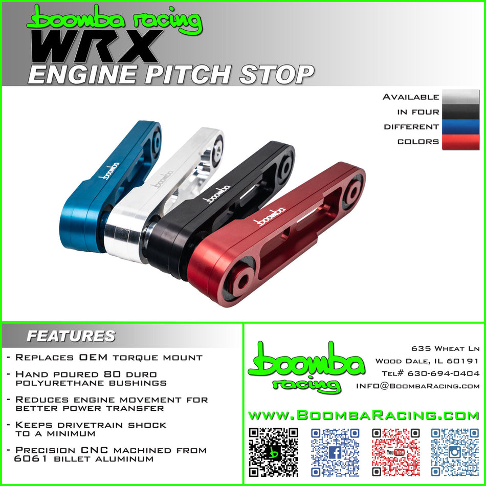 WRX ENGINE PITCH STOP