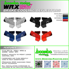 WRX/STI BRAKE DEFLECTORS.