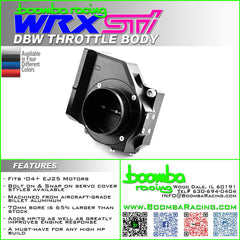 STI 75mm DBW Throttle Body - Snap On.