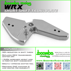 WRX15+ SHORT SHIFT TRANSMISSION ADAPTER PLATE.