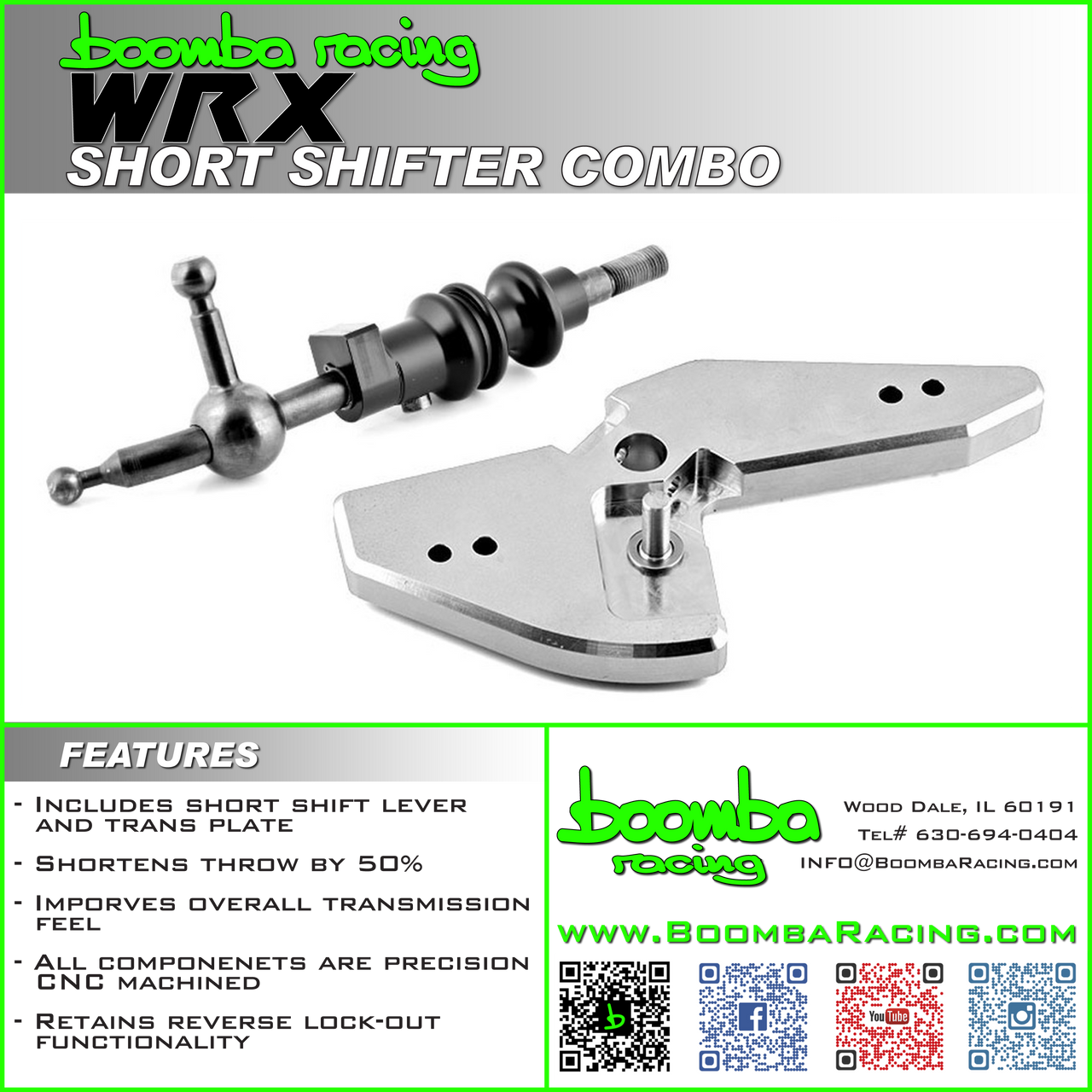 WRX15+ SHIFTER KIT.