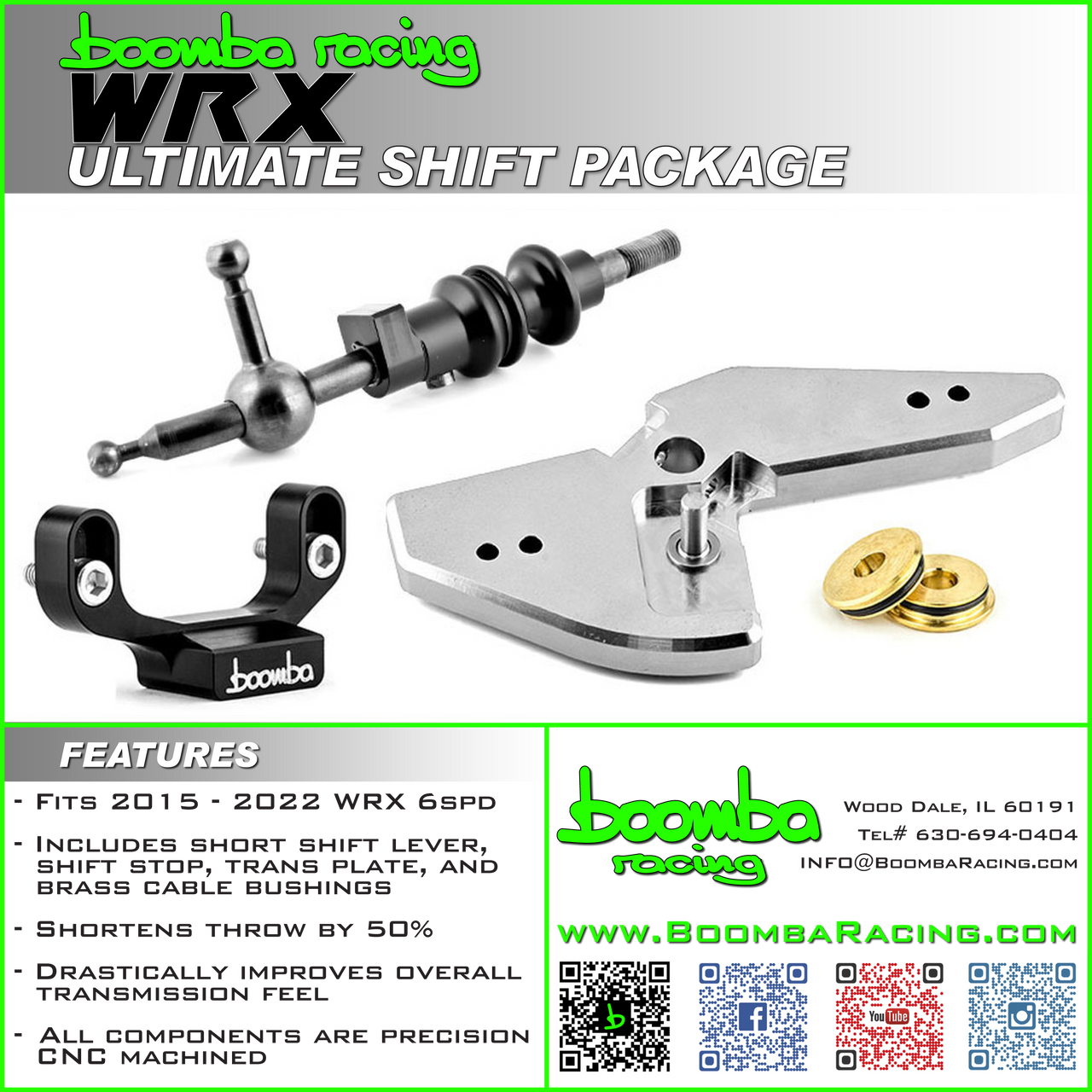 WRX15+ ULTIMATE SHIFTER KIT.