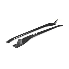 Dry Carbon Fiber Side Skirts w/ Winglet - porsche 911 992 Turbo S.
