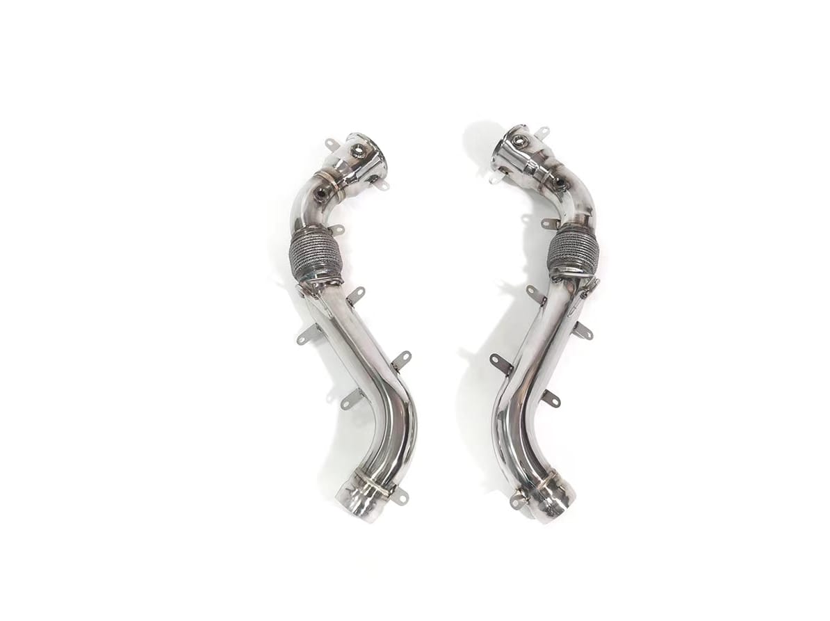 McLaren 600LT Straight catback exhaust System.