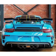 Carbon Fiber Rear Wing - Porsche 911 991 Turbo S 2012-2018.