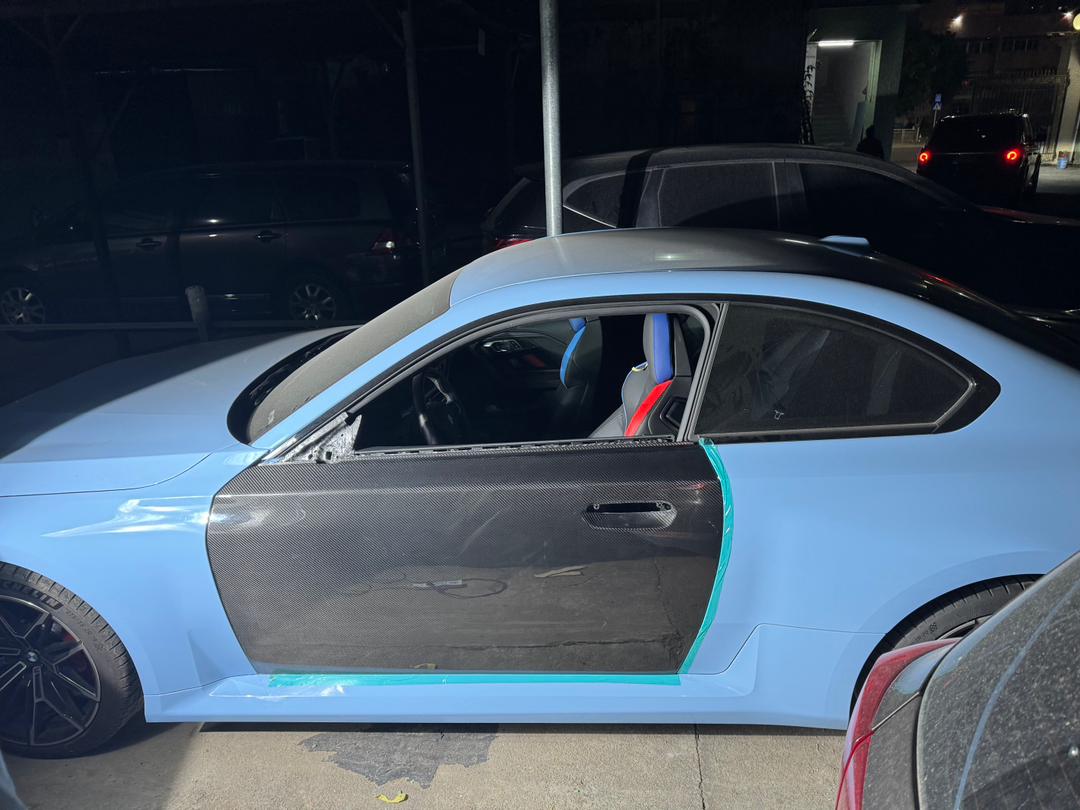 Dry Carbon Fiber Door Panel Replacement- BMW G87 M2 /  G42 M240i.