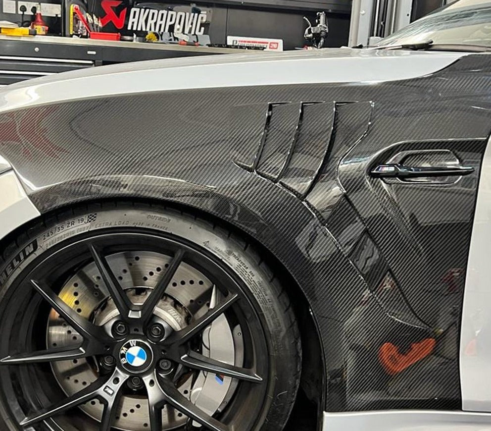 Carbon Fiber Vented Front Fenders - BMW F87 M2 & M2C.