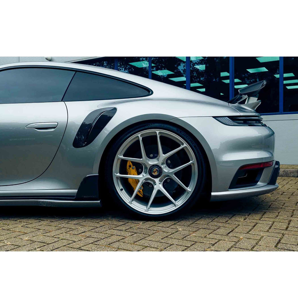TC Style Dry Carbon Fiber Side Skirt -  Porsche 992 Turbo S 2020-2023.