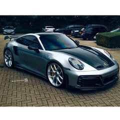 TC Style Dry Carbon Fiber Side Skirt -  Porsche 992 Turbo S 2020-2023.
