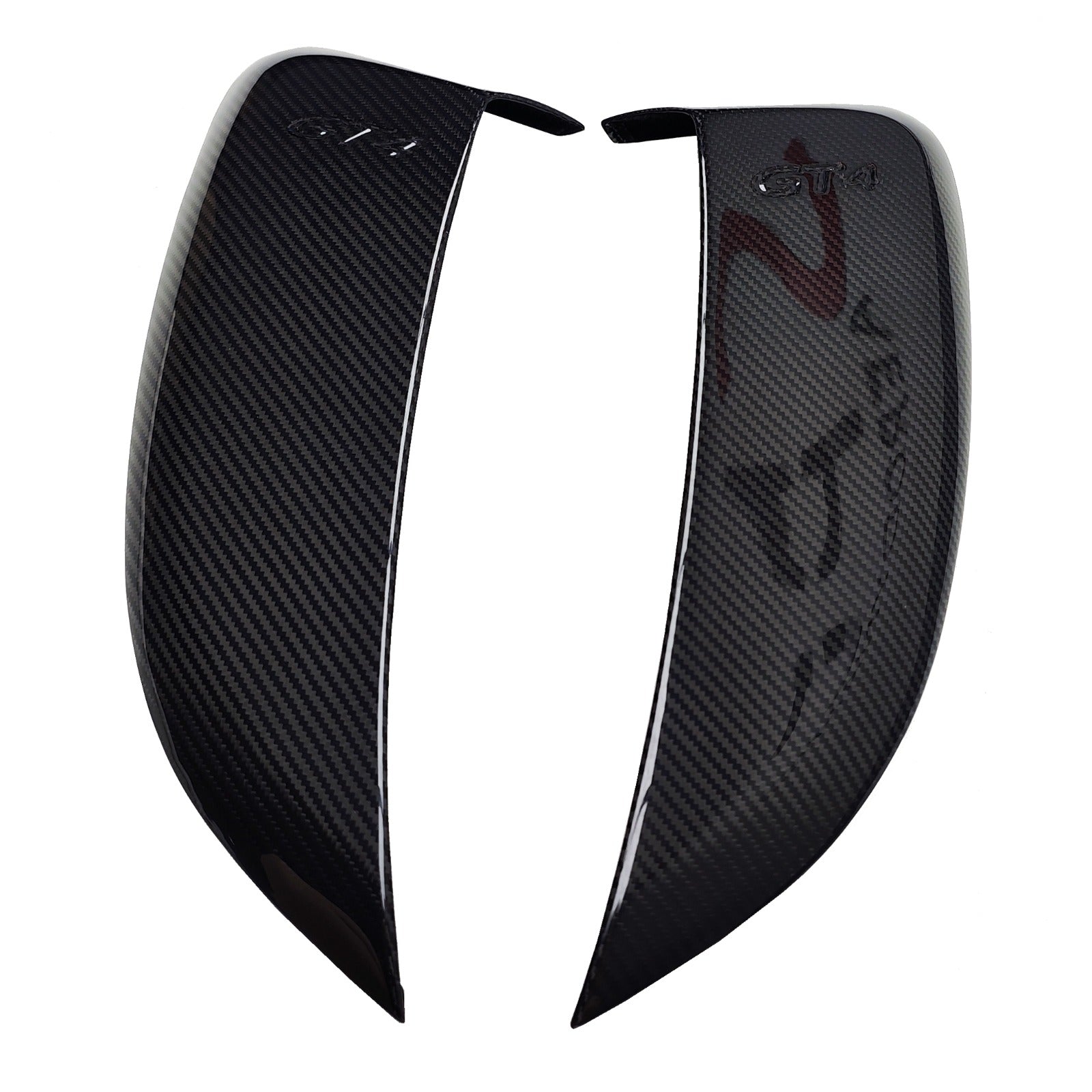 Dry Carbon Fiber GT4 Style  Side Air Intake Vents - Porsche 718 2016+.