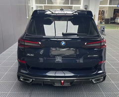 Dry Carbon Fiber Rear diffuser w/ LED - BMW X5 G05.