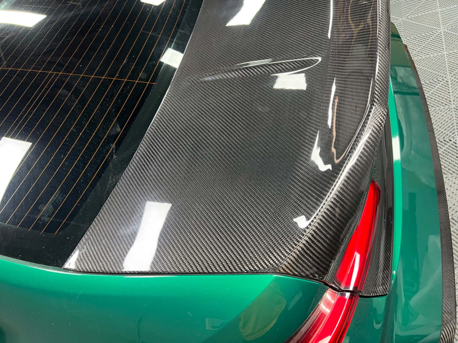 Prepreg Carbon Fiber CSL Trunk - BMW G80 M3/G82/G83 M4.