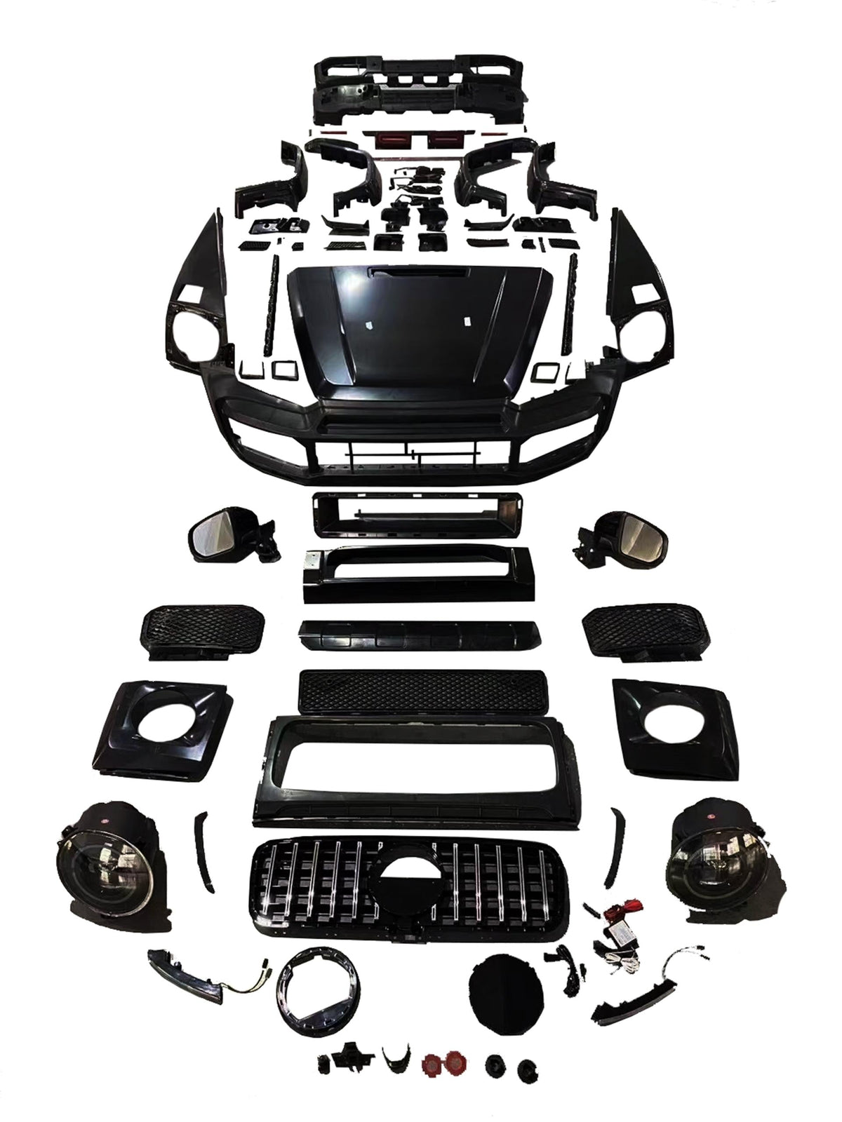BRABUS STYLE Conversion Kit- Mercedes-Benz G-class W463 G500 G350 G63 2002-2018.