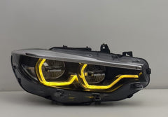 F8X Yellow/White Switchable IKON V2 Headlights - F80 M3 F82 F83 M4.