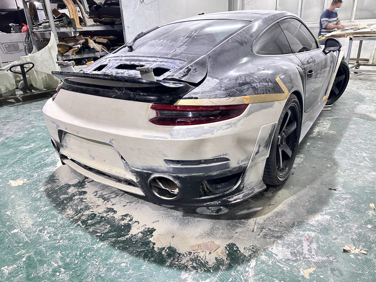 GT2RS Style Half Carbon Fiber Body Kit - Porsche 911 Carrera S 4S 991 991.1 991.2.