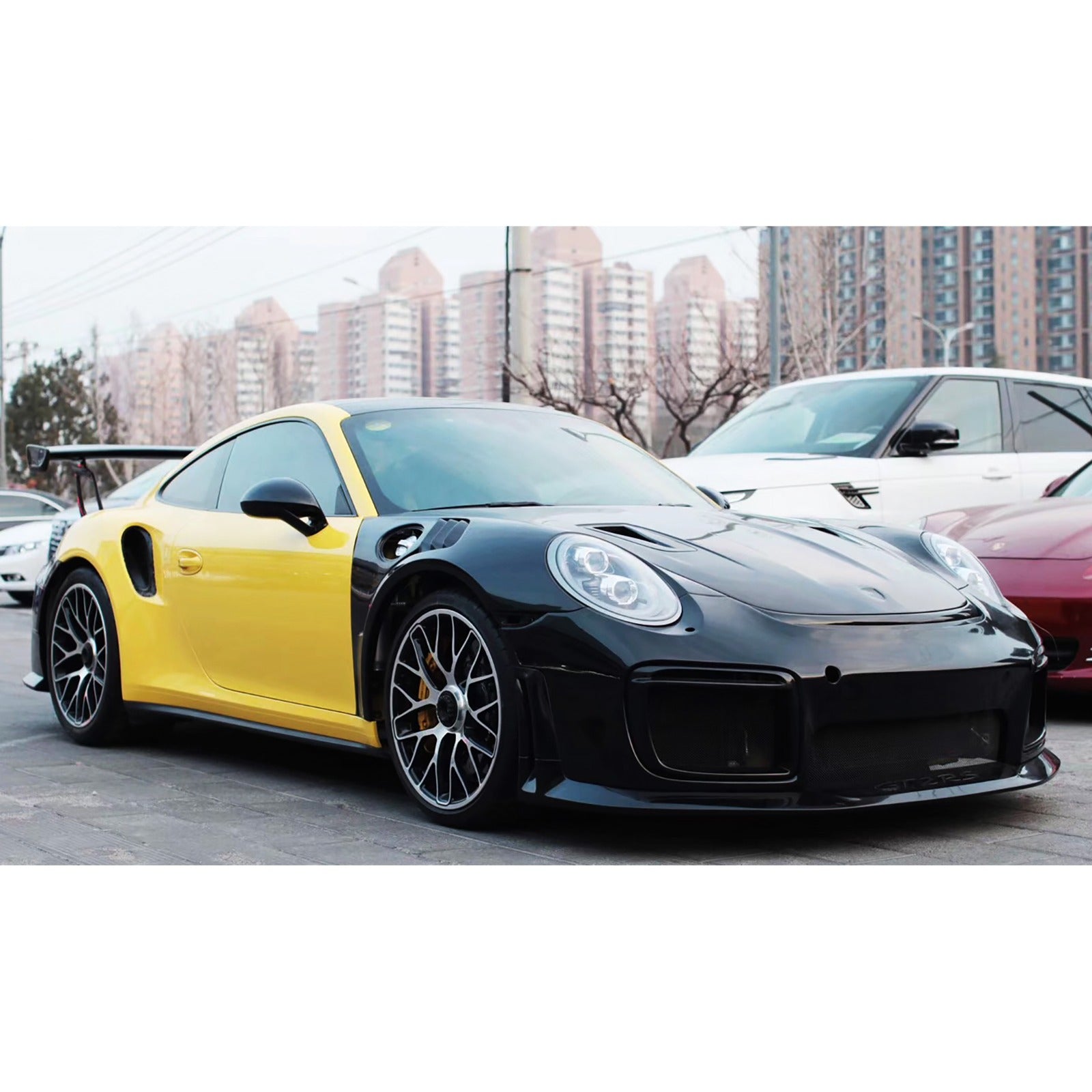 GT2RS Style Half Carbon Fiber Body Kit - Porsche 911 Carrera S 4S 991 991.1 991.2.