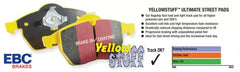 EBC Brakes Yellowstuff Our Flagship range Rear Disc Brake Pad Set FMSI D919 BMW Rear.