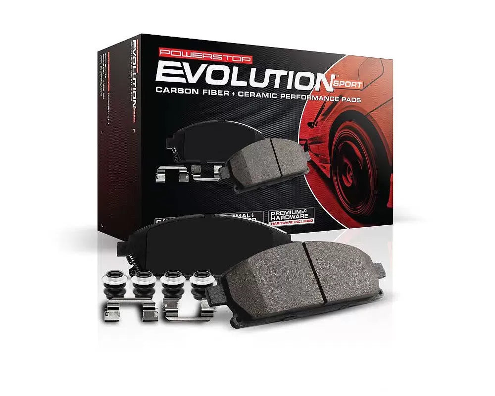 Power Stop Z23 Evolution Sport Brake Pads w/Hardware Front Acura Integra 1994-2001.