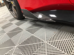Carbon Fiber Corner Side Skirt winglet - Ferrari 488.
