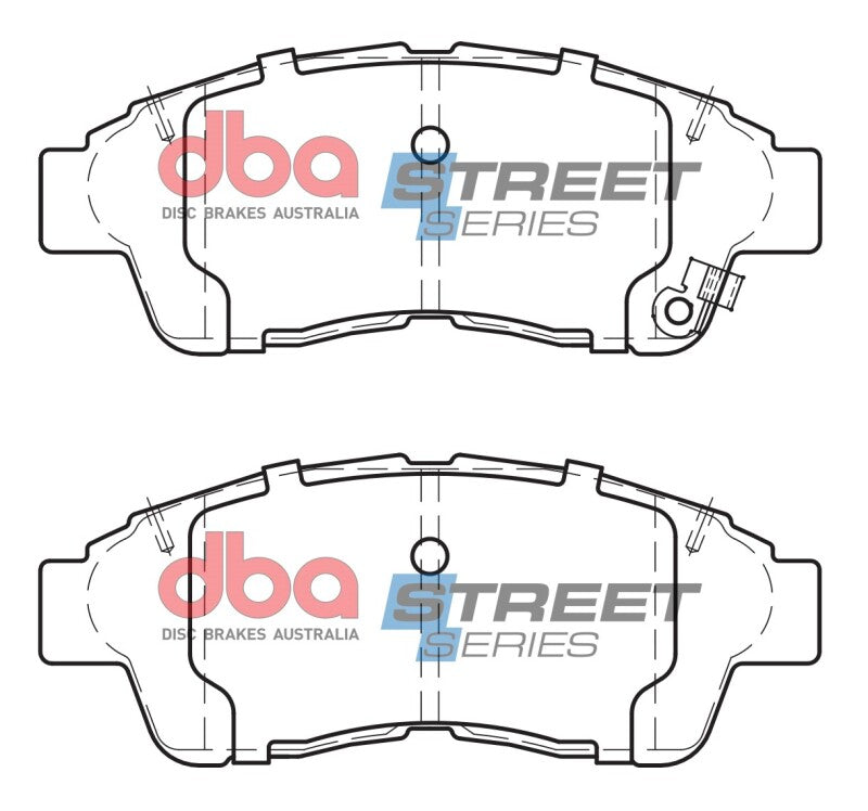 DBA 93-97 Geo Prism Street Series Front Brake Pads