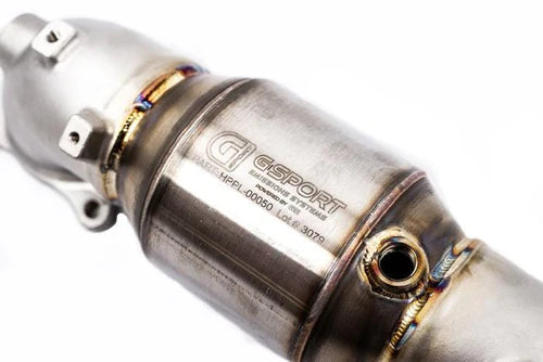 High Efficiency Downpipe Upgrade for 2017-2023 Honda Civic Type R FK8, FL5, DE5, & Accord 2.0T