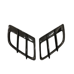 Carbon Fiber Engine Hood Vent Trim Set - Mercedes AMG GT 2015-2022.