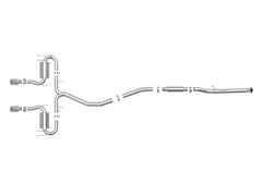 aFe Takeda 3in 304 SS Cat-Back Exhaust System w/Polished Tips 17-21 Honda Civic Sport L4-1.5L (t)