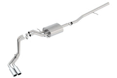 Borla S-Type Cat-Back 14 Sierra 1500 Ext. Cab Stnd Bed/CC Short Bed 143.5in WB Side Exit Exhaust