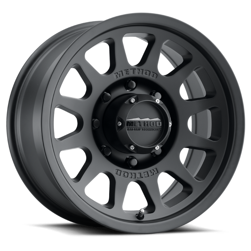 Method MR703 Bead Grip 20x9 12mm Offset 8x180 130.81mm CB - Matte Black