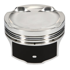 JE Pistons - Set of 4 Mitsubishi 4B11T 89.0mm Bore -10.9 Dome Asymmetrical FSR Pistons - Set of 4