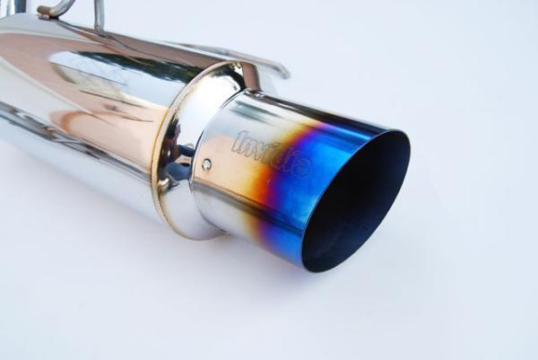 Invidia 92-99 Honda Civic EX/SI Models Only Coupe 60mm (101mm tip) Titanium Tip Cat-Back Exhaust