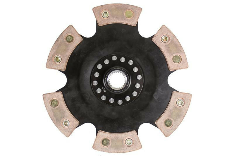 ACT 6 Pad Rigid Race Disc | 2008-2009 Dodge Caliber SRT-4, 2013-2018 Ford Focus ST, and 2016-2018 Ford Focus RS (6240008-2).