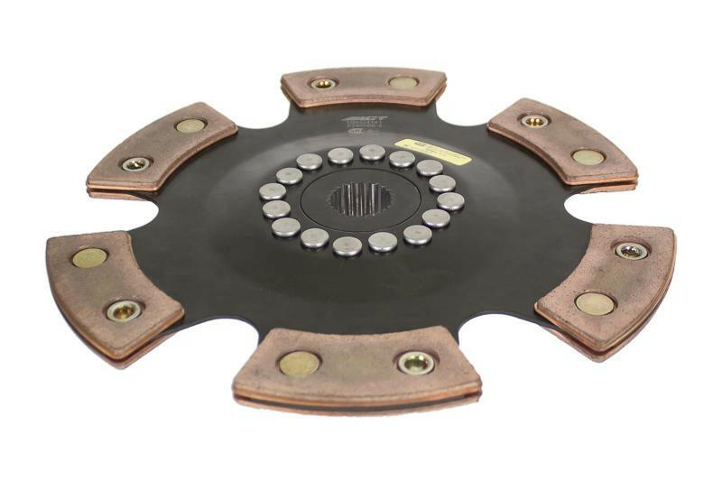 ACT 6 Pad Rigid Race Disc | 2008-2009 Dodge Caliber SRT-4, 2013-2018 Ford Focus ST, and 2016-2018 Ford Focus RS (6240008-2).