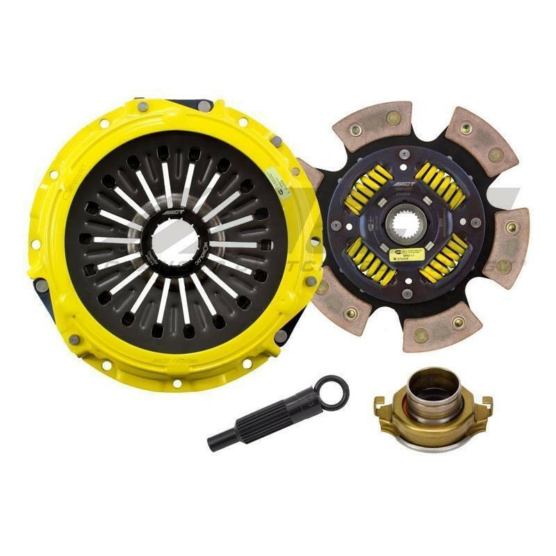 ACT 6 Puck Sprung Disc Clutch Kit | 2008-2015 Mitsubishi Evo X GSR (ME3-HDG6).